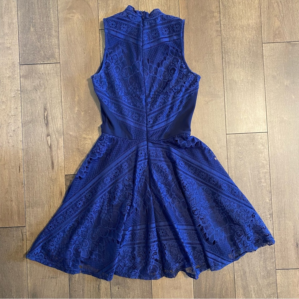 Blue dress